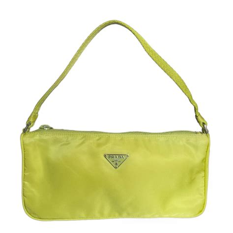 lime green prada nylon bag|Prada tessuto nylon crossbody bag.